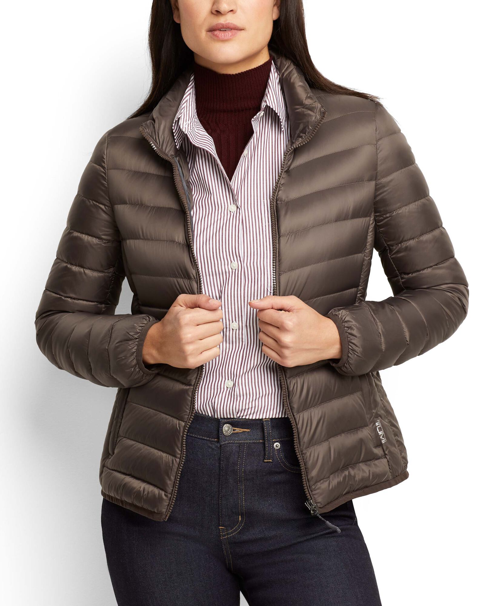 Women's - Clairmont Packable Travel Puffer Jacket Tumi PAX Outerwear