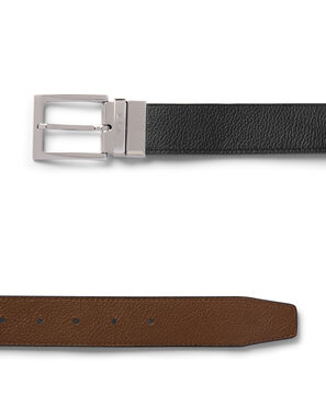 Belts Rechthoekige Omkeerbare Saffiano Leren Tumi Riem, 35mm