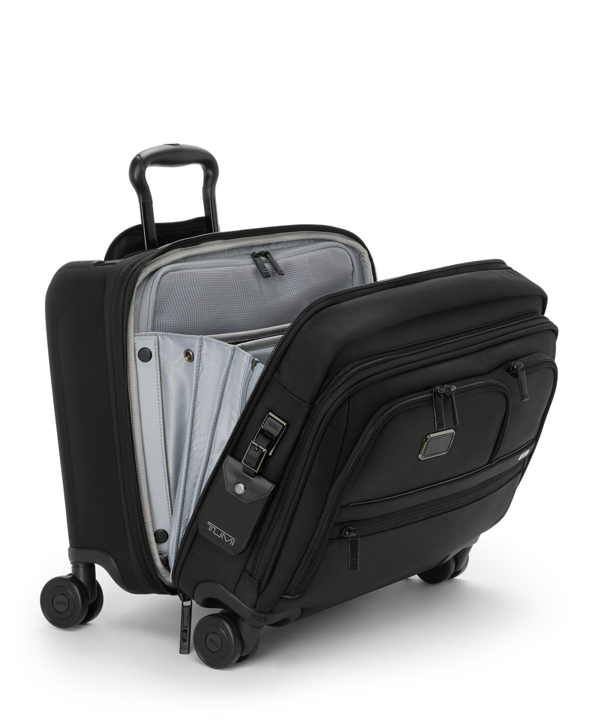 ALPHA Uitbreidbare laptoptas Deluxe op wielen