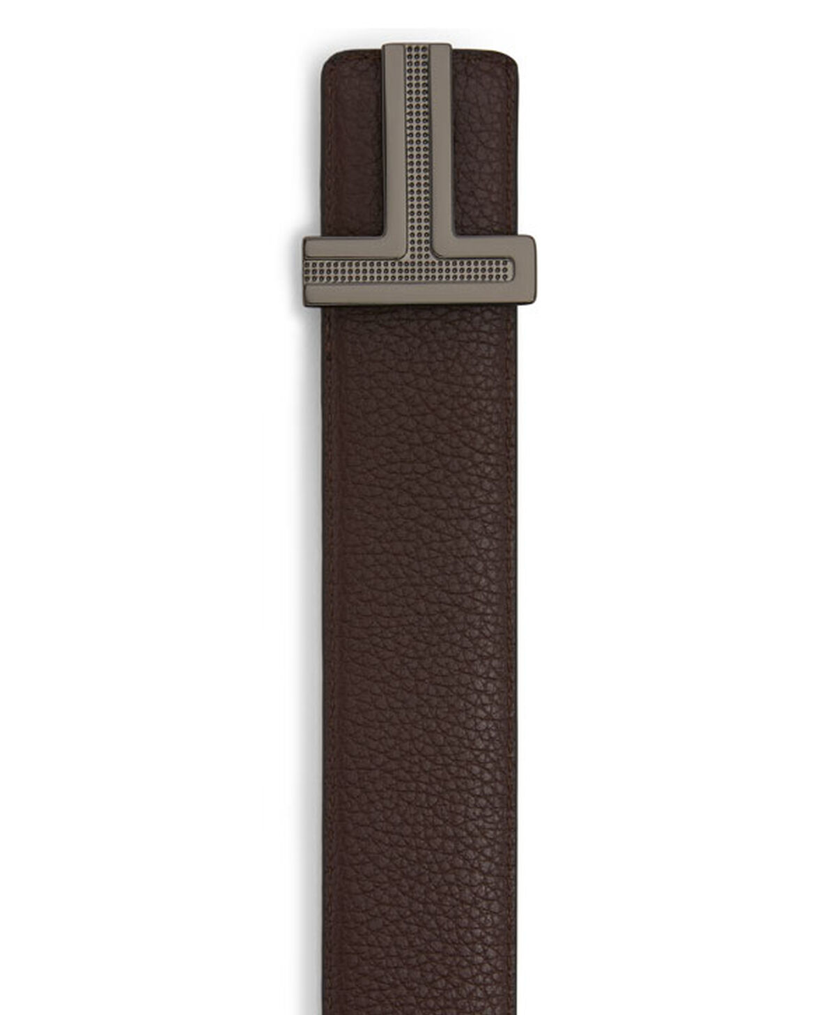 TUMI Omkeerbare leren riem met T-gesp, 35 mm