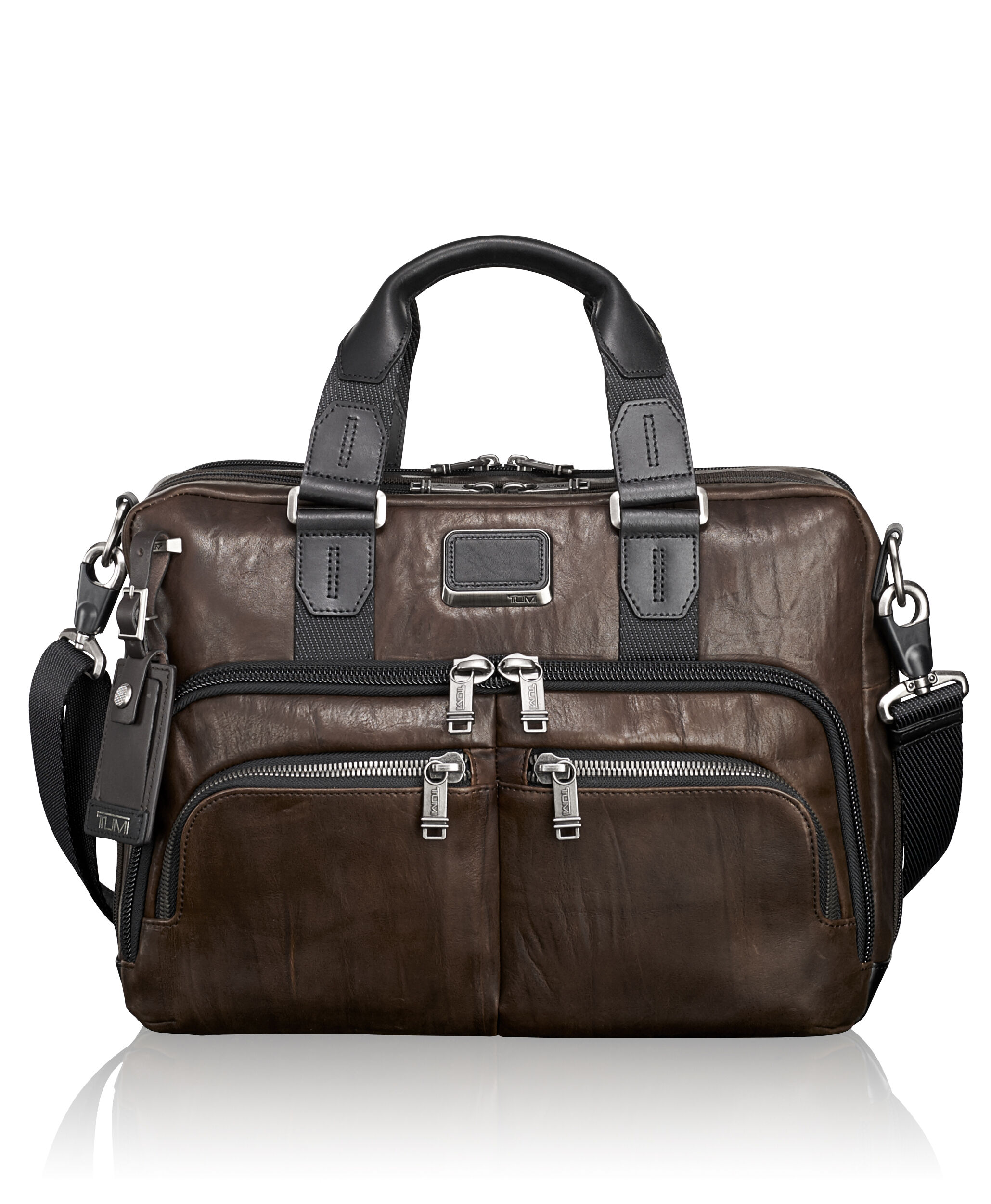 tumi green wallet