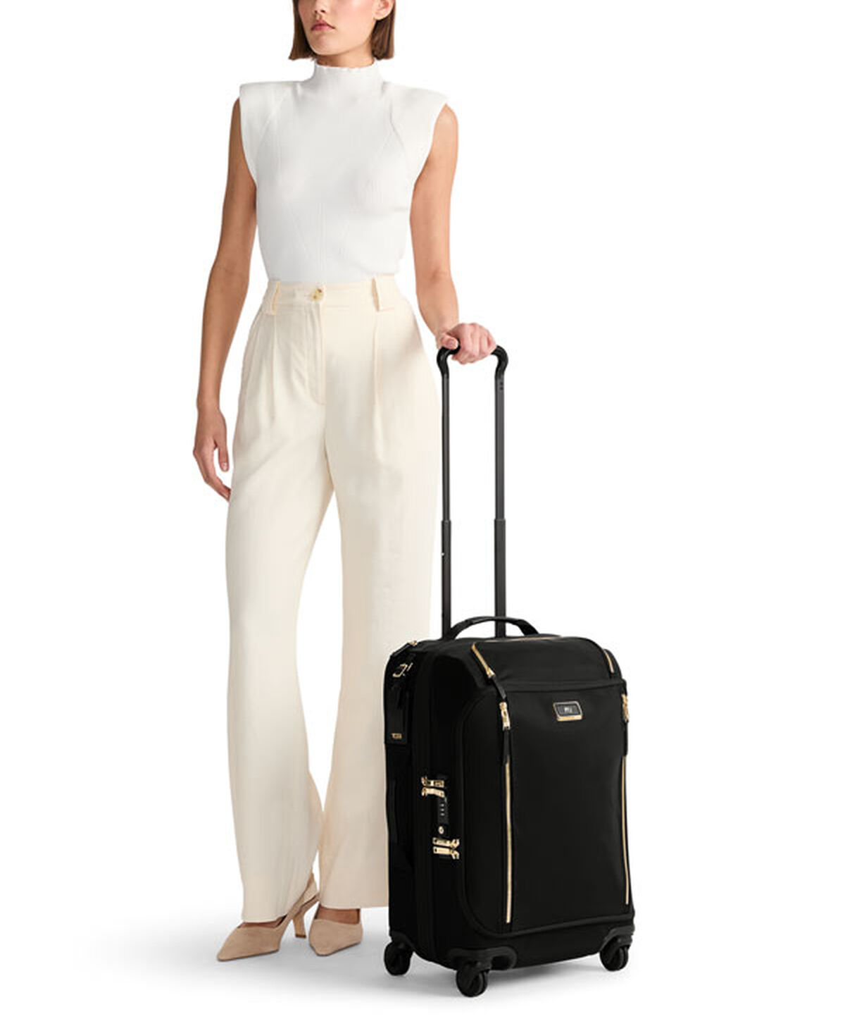 TUMI Leger International uitbreidbare Handbagagekoffer