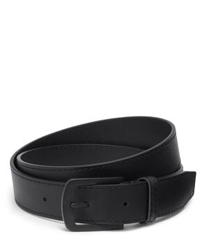 Belts Rounded Rectangle Leather Belt, 35mm