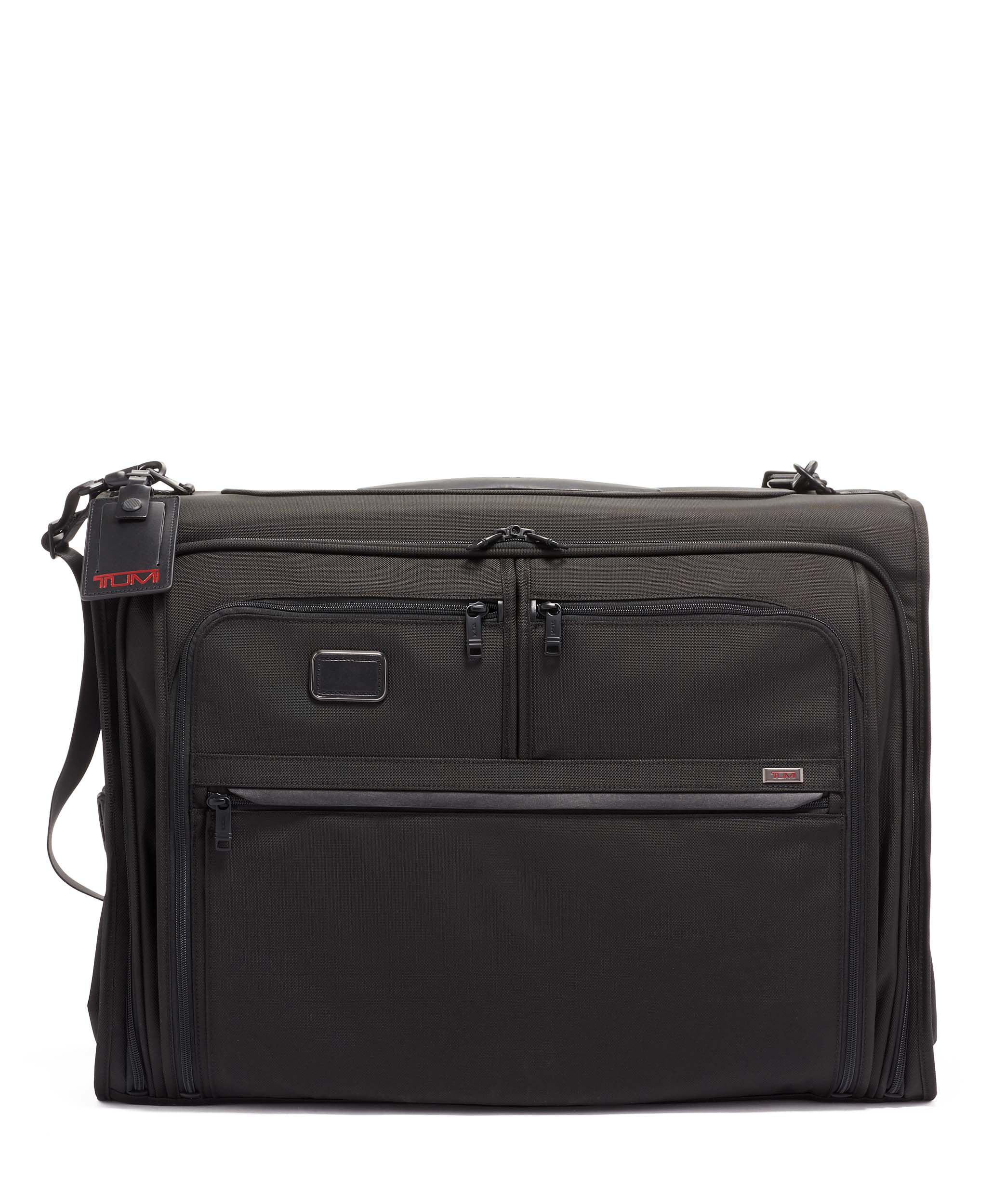 leather rolling garment bag