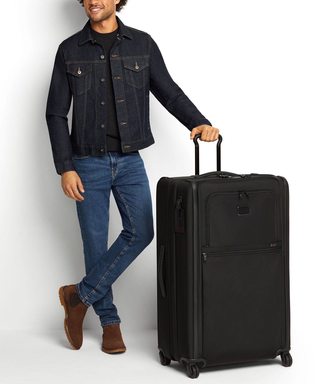 TUMI Alpha 3 WW TRIP EXP 4 WHL P/C Black