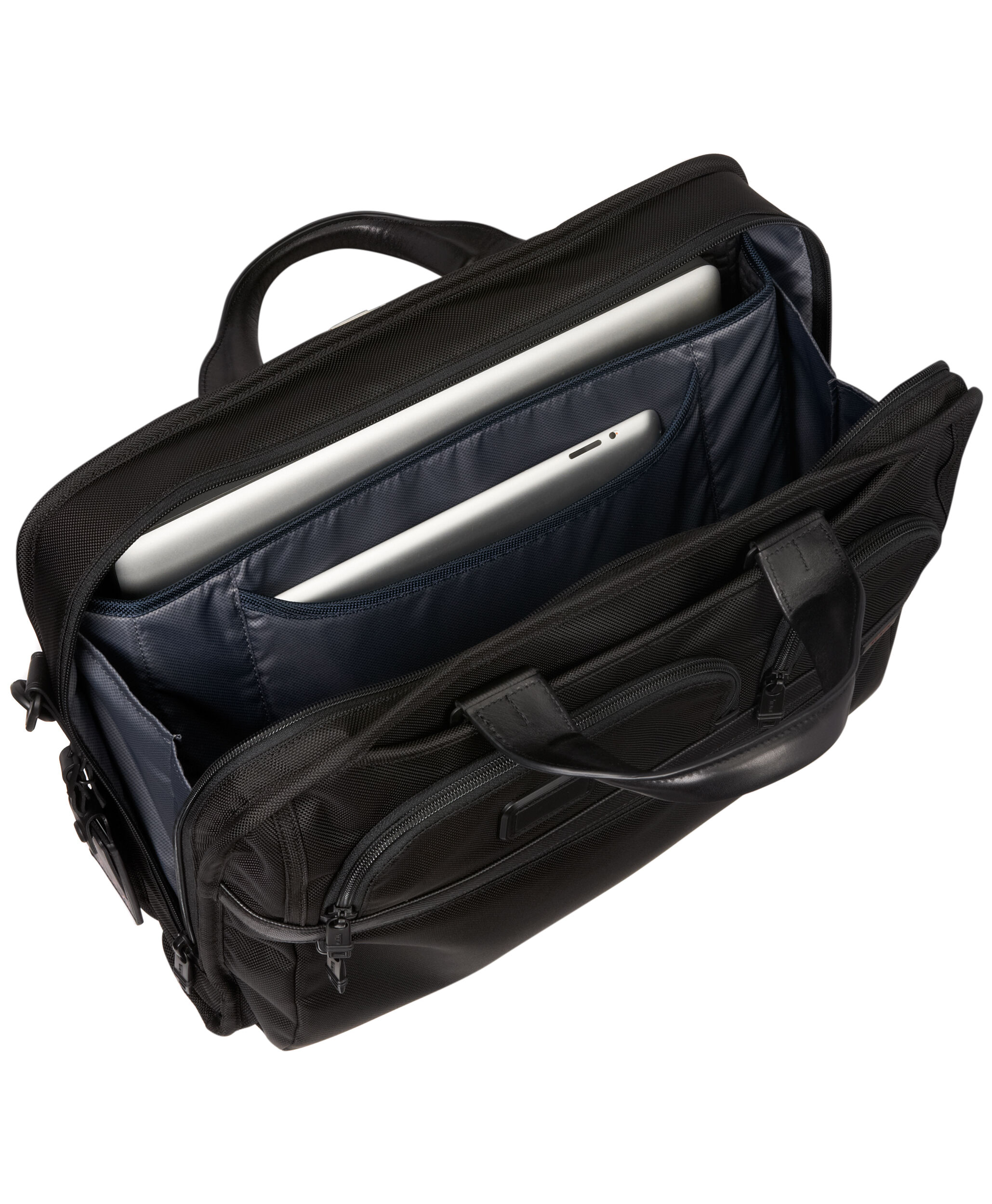 tumi alpha 2 compact laptop brief pack