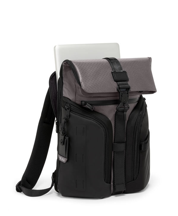 Alpha Bravo Logistics Flap Lid Backpack Black TUMI Netherlands