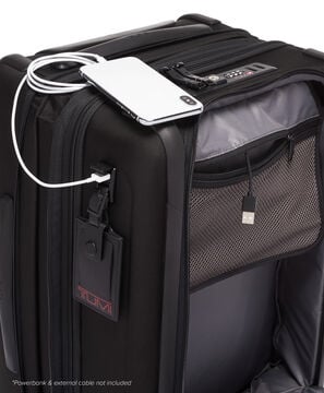 Alpha 3 International Dual Access uitbreidbare Handbagagekoffer 56 cm