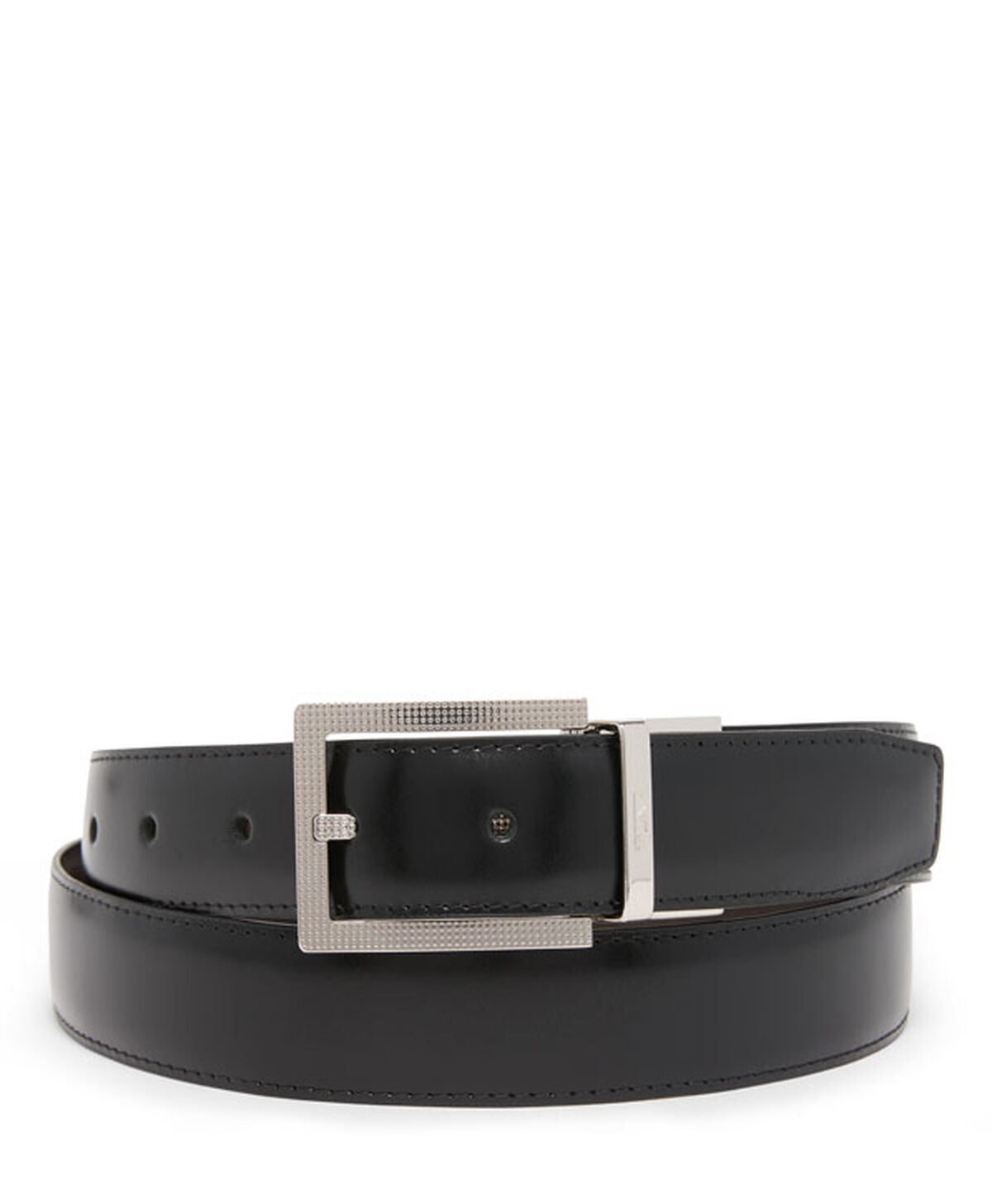 TUMI Reversible Leather Rectangle Prong Belt, 30mm