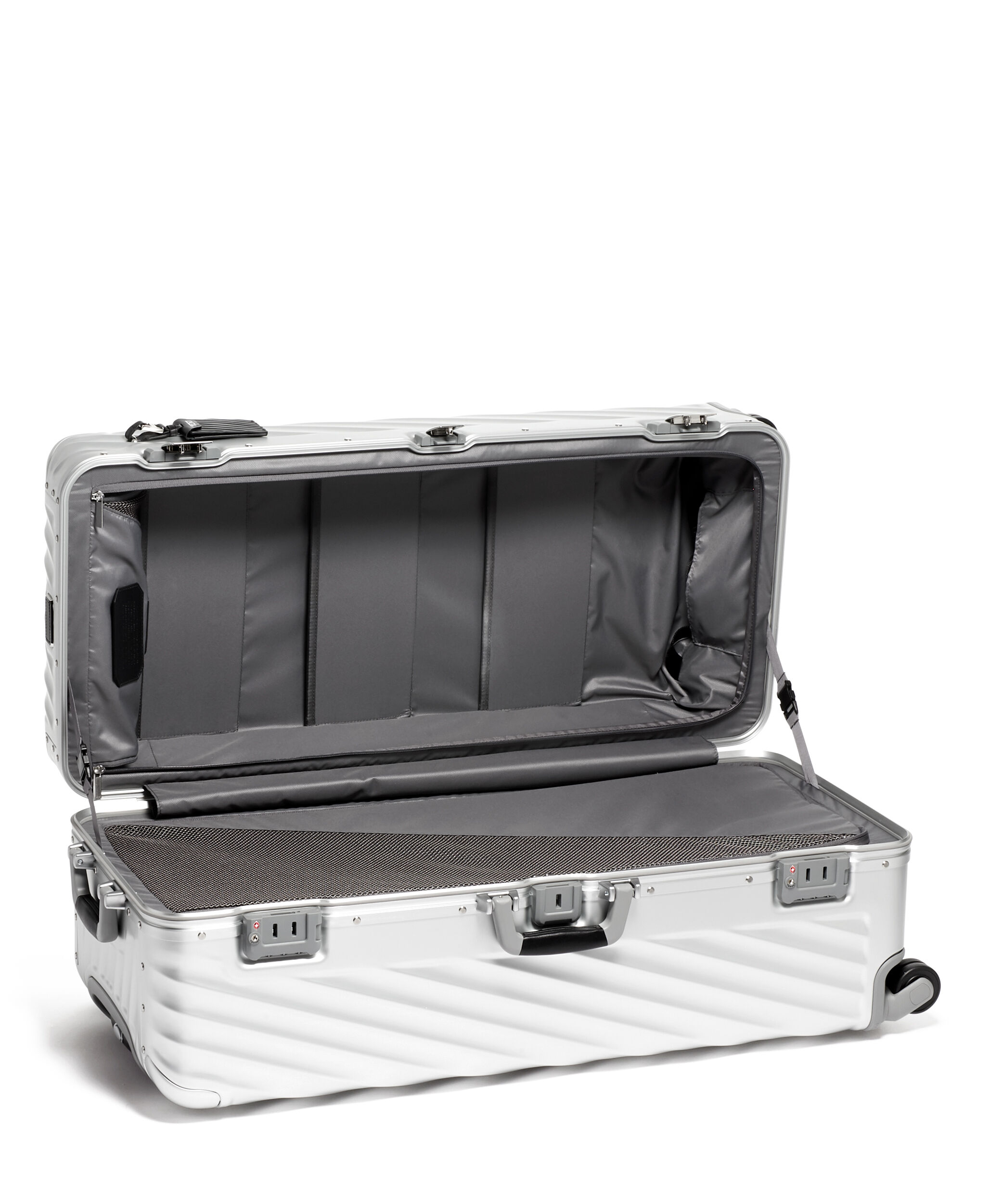 Vintage aluminium suitcase aviation trunk Tassen & portemonnees Bagage & Reizen Koffers 