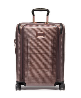 Uitbreidbare handbagagekoffer met 4 wielen en voorvak (continentaal) Tegra-Lite
