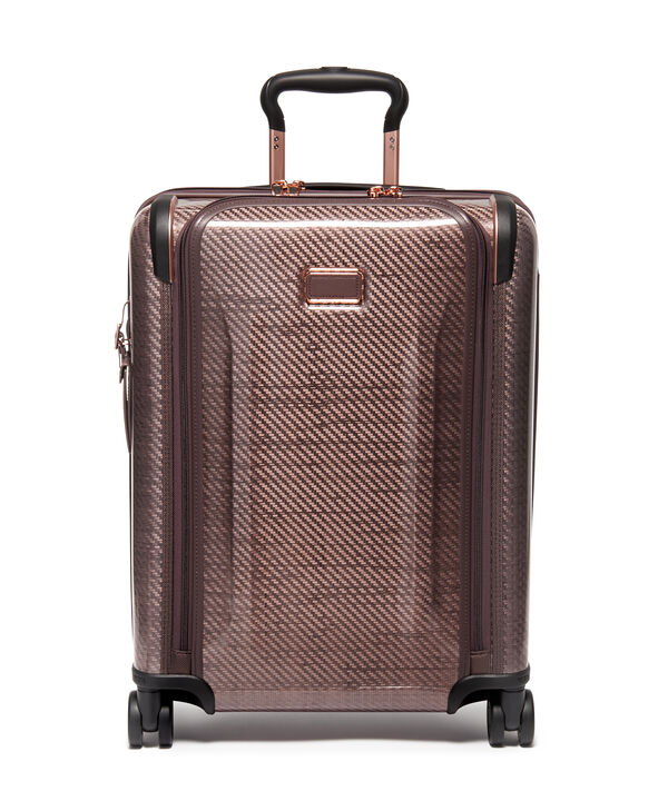 Tegra-Lite Uitbreidbare handbagagekoffer met 4 wielen en voorvak (continentaal)