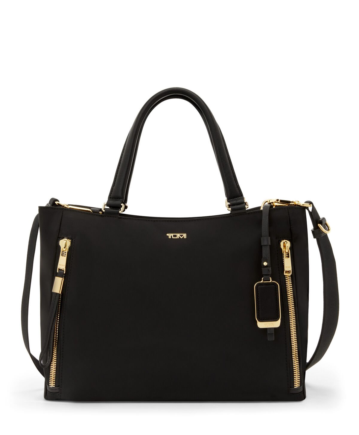 TUMI Voyageur VALETTA MEDIUM TOTE  Black/Gold TUMI Voyageur VALETTA MEDIUM TOTE  Black/Gold