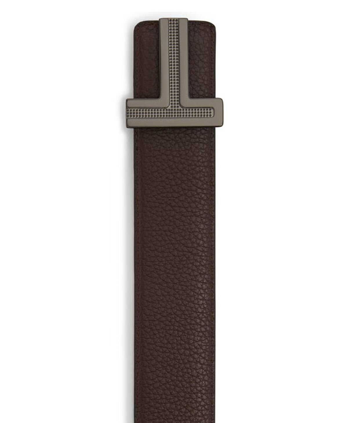 TUMI Omkeerbare leren riem met T-gesp, 35 mm