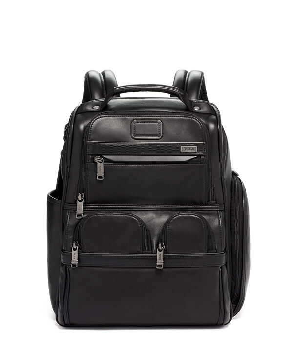 Tumi compact laptop brief pack top