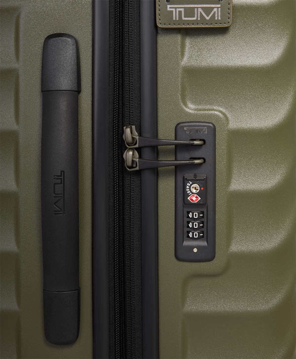 TUMI 19 DEGREE Short Trip Expandable Checked Luggage 66 cm Olive Texture