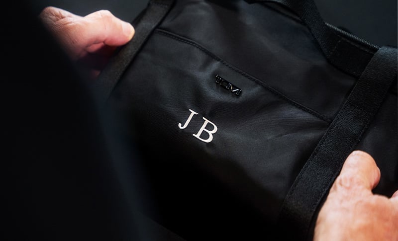 Personalise with Embroidery